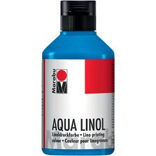 Couleur pour linogravure Aqua, 250 ml