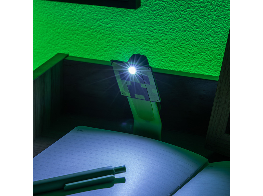 LUZ LEITURA MINECRAFT CREEPER