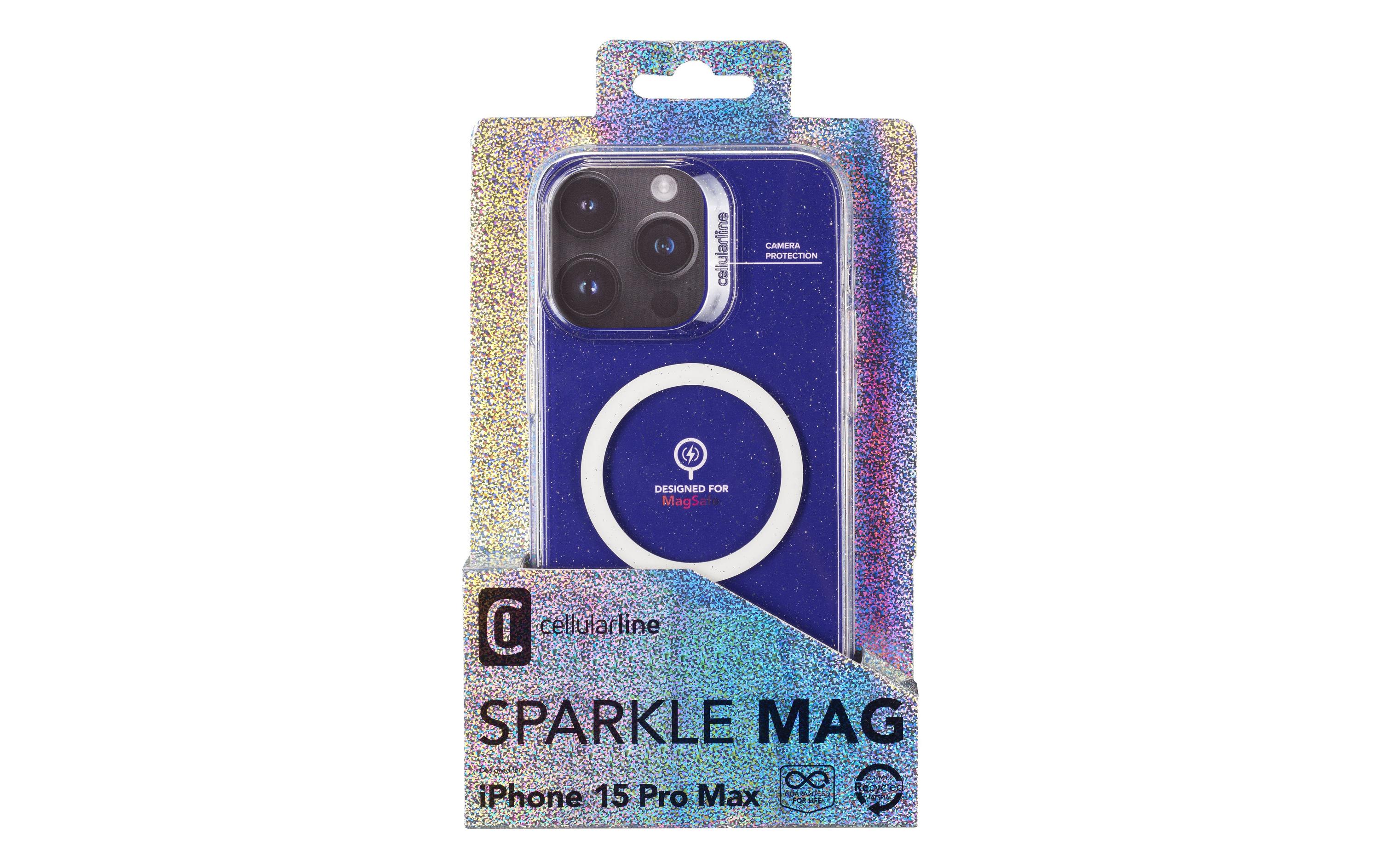 Back Cover Sparkle Case iPhone 15 Pro Max TransparentSchutzhülle für das Apple iPhone 15 Pro Max