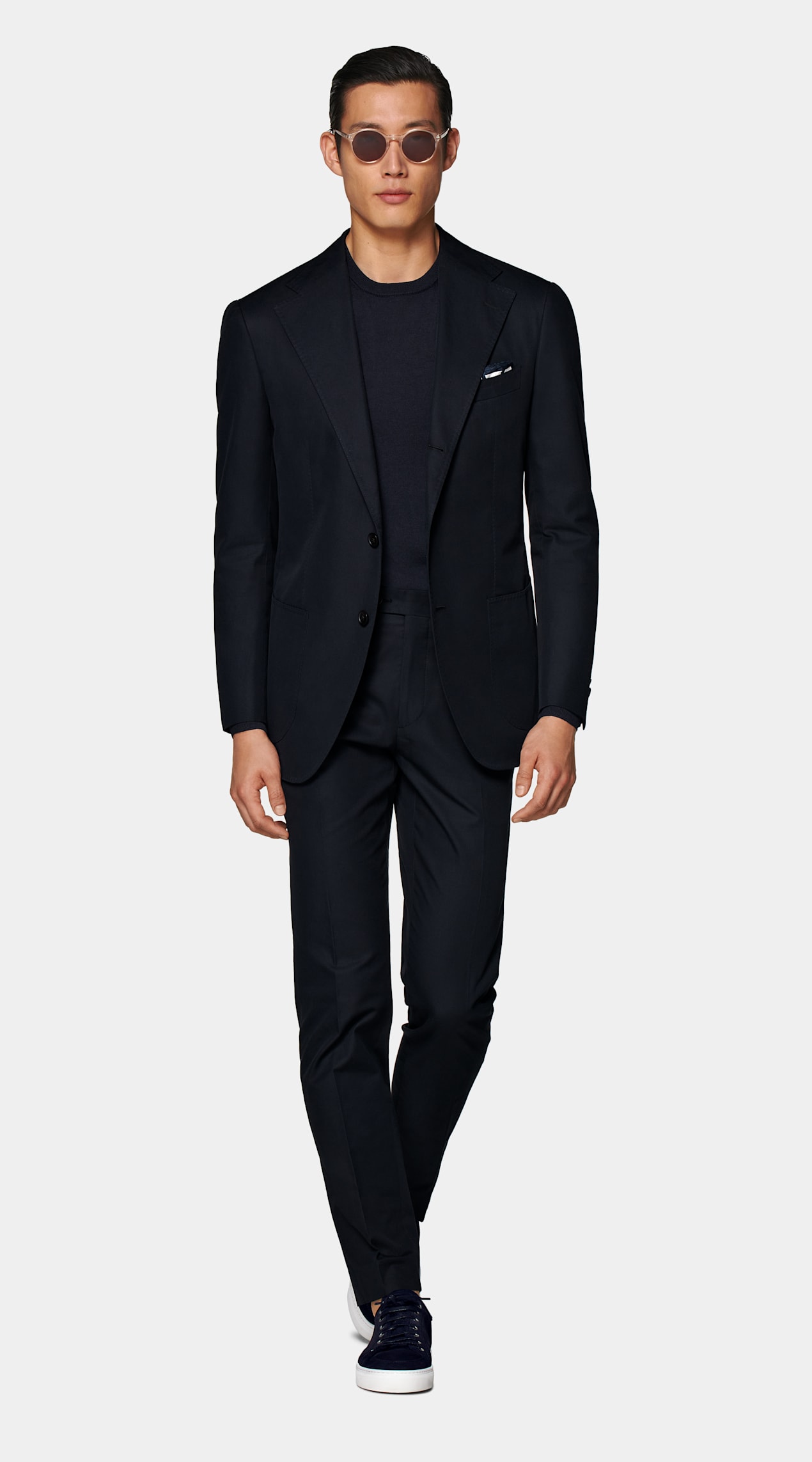 Costume Roma coupe Relaxed bleu marine