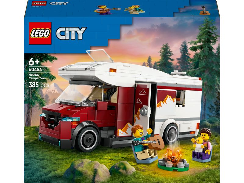 LEGO® City Abenteuer-Wohnmobil 60460 Vielseitiges Konstruktionsspielzeug zur Förderung der Kreativität und Fantasie