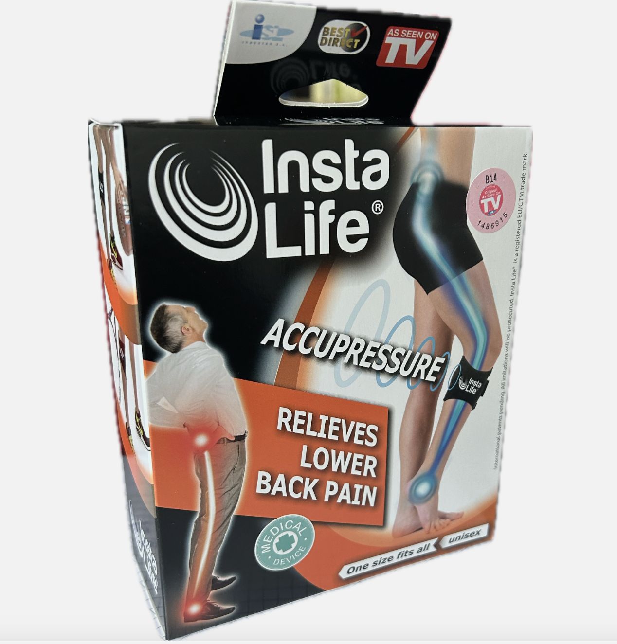 InstaLife Akupressur Kniebandage Bandage Insta Life