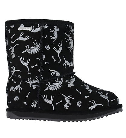 EMU Australia BamseStøvler - Tex - Reflective Dino Brumby - Sort
