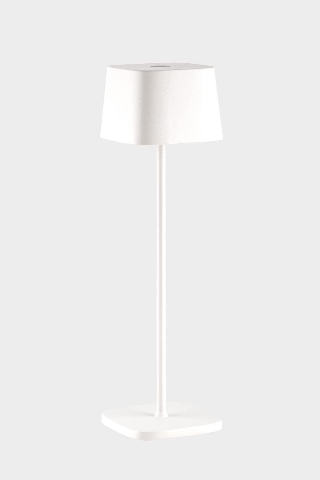 helestra Akku LED Tischlampe KORI 2-teilig weiß