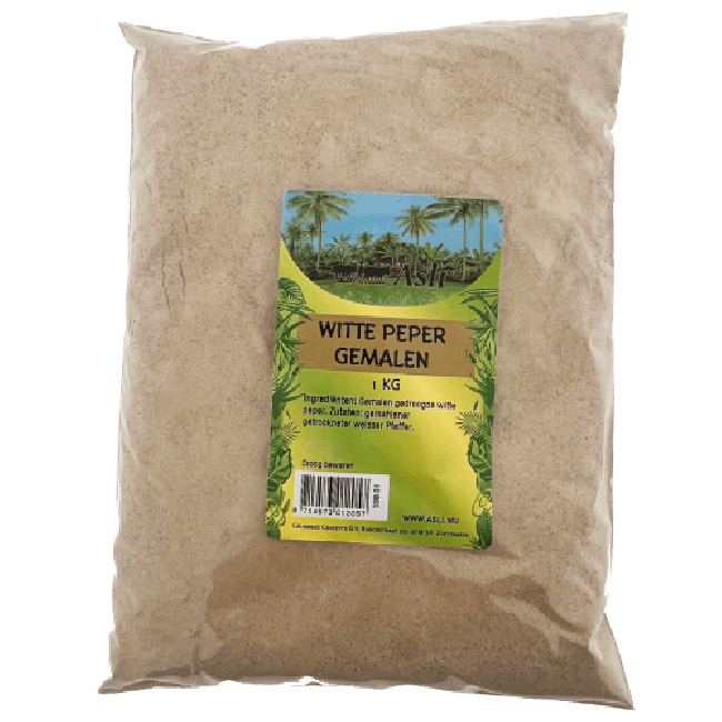 Asli Witte Peper Gemalen 1kg
