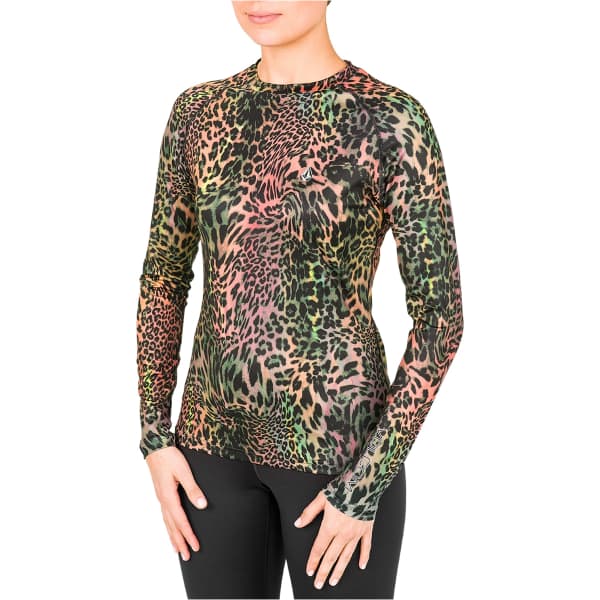 T-shirt thermique VOLCOM W V-SCIENCE CREW ACID