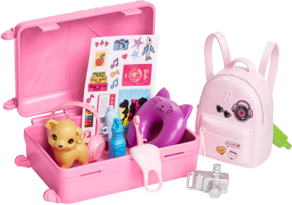 BARBIE - POUPEE COFFRET MALIBU EN VOYAGE