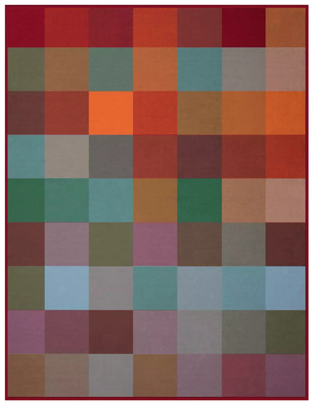 Kuscheldecke Squares & Plains 150x200 cm