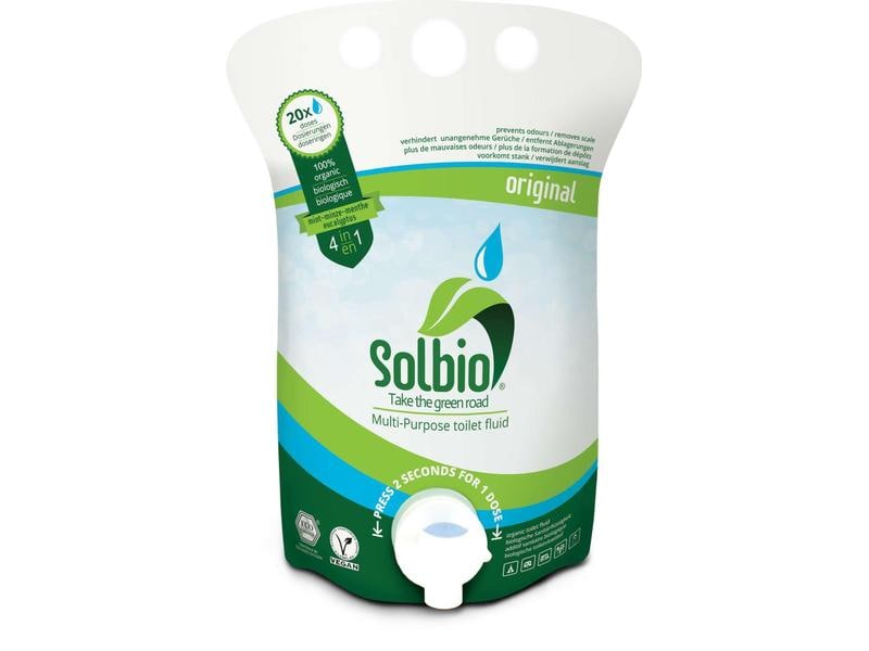 Solbio Toilettenflüssigkeit Original 0.8 L Toilettenflüssigkeit 20 Dosierungen