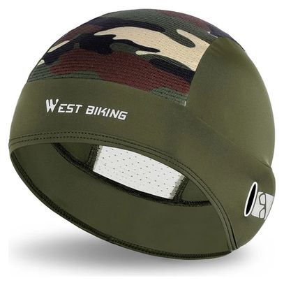 Bonnet d'été Anti UV Soie Glacée Sport Vert