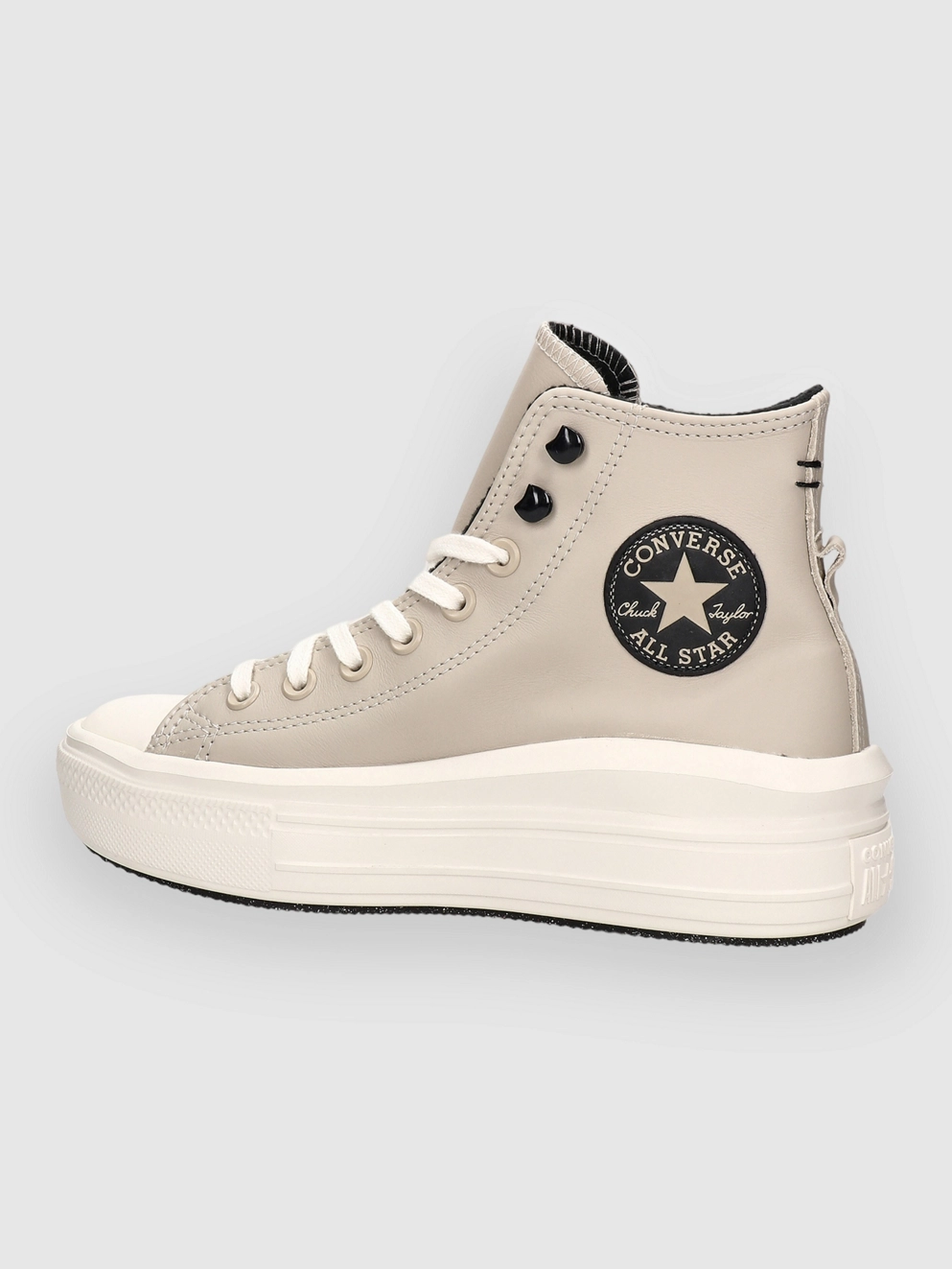 Converse Chuck Taylor All Star Move Sneakers beach stone/egret/black