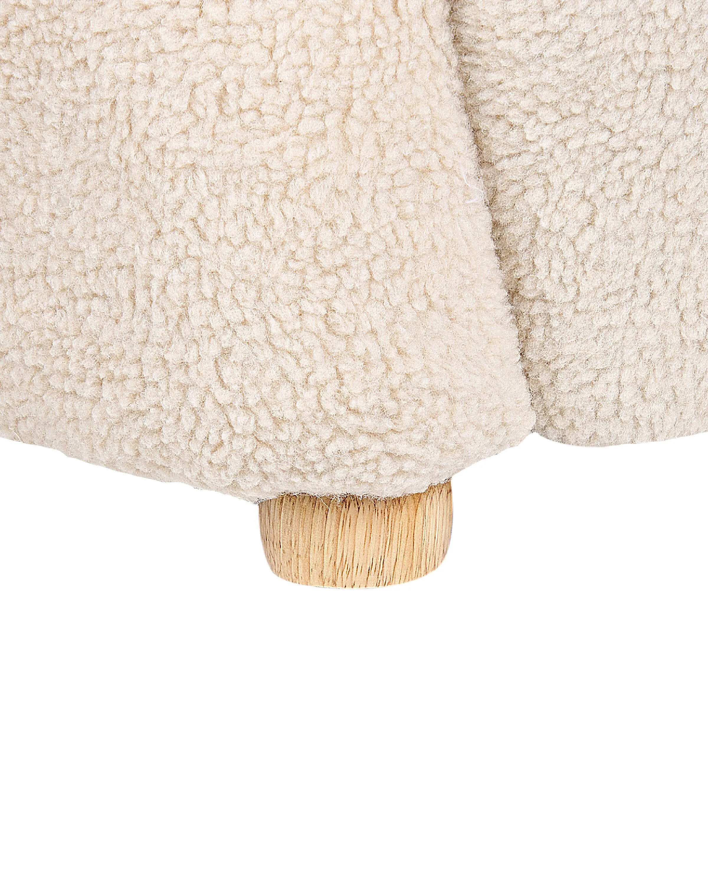 Kinderfauteuil Teddybeer BOO Bouclé Beige