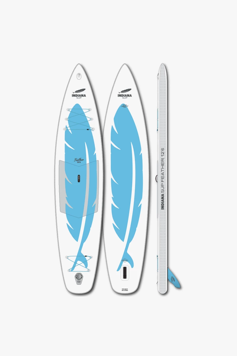 Indiana Feather Inflatable 12'6 Stand Up Paddle (SUP)