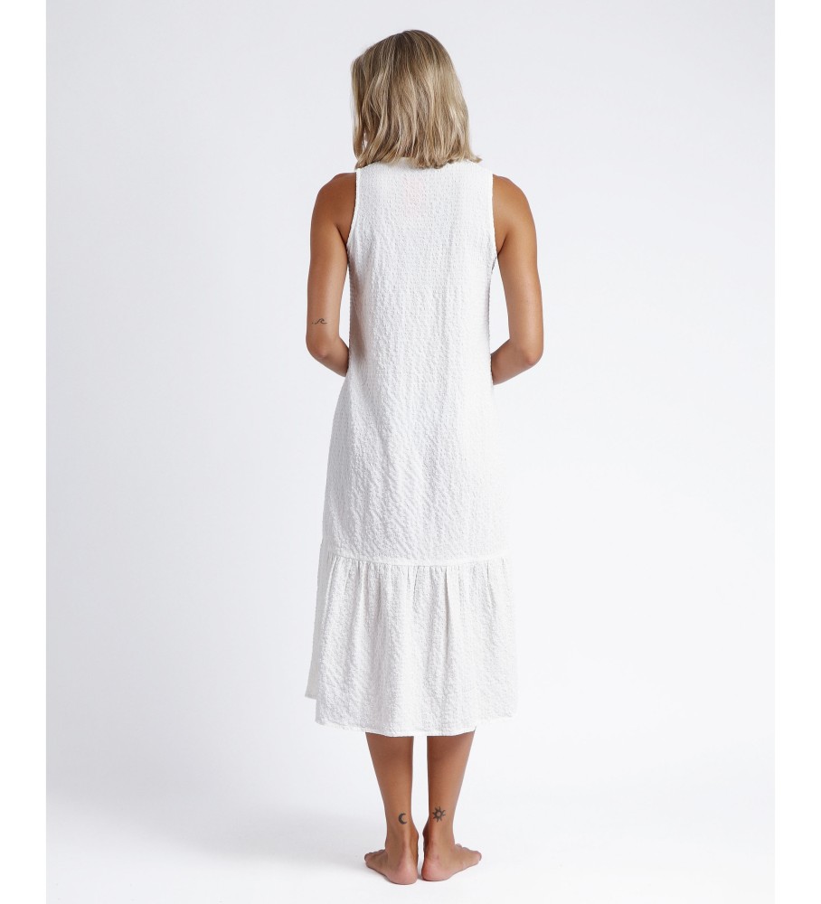 Vestido longo Palomite branco Admas
