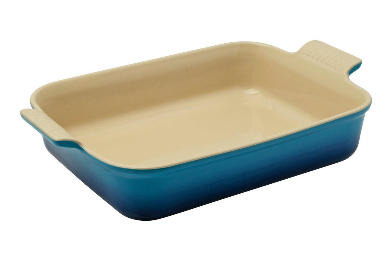 Le Creuset ovenschaal 71102322200001 Azure 32x24cm 4L rechthoekig