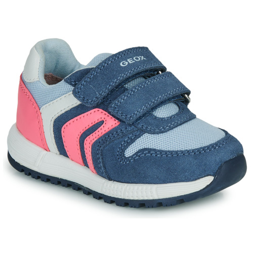 Geox - B ALBEN GIRL - Bleu / Rose