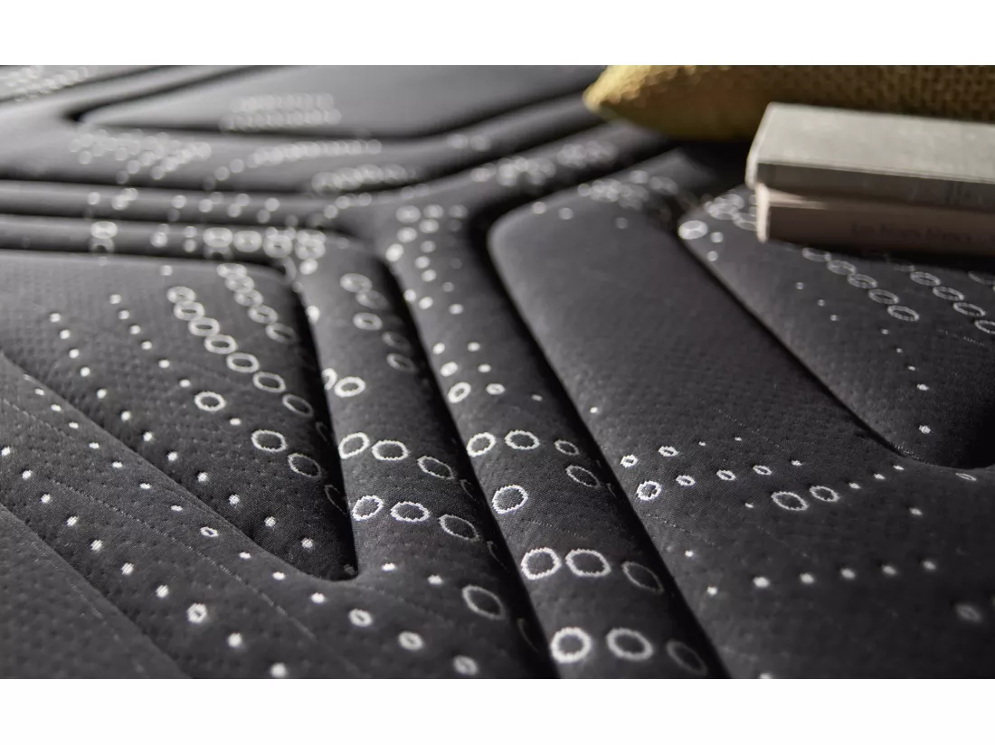 Matelas ressorts 200x200 dame nuit | soutien ferme évolutif | ressorts ensachés deep spring & mémoire de forme hr - 25cm d'epaisseur