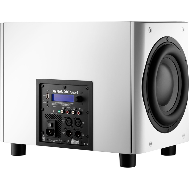 Caisson de basses Dynaudio Sub 6 Blanc Satine