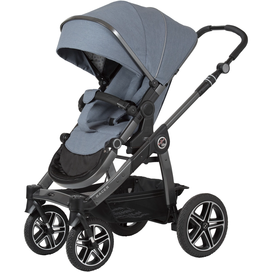 Hartan Kinderwagen Racer GTX Casual Collection hearts (914) Gestellfarbe platin
