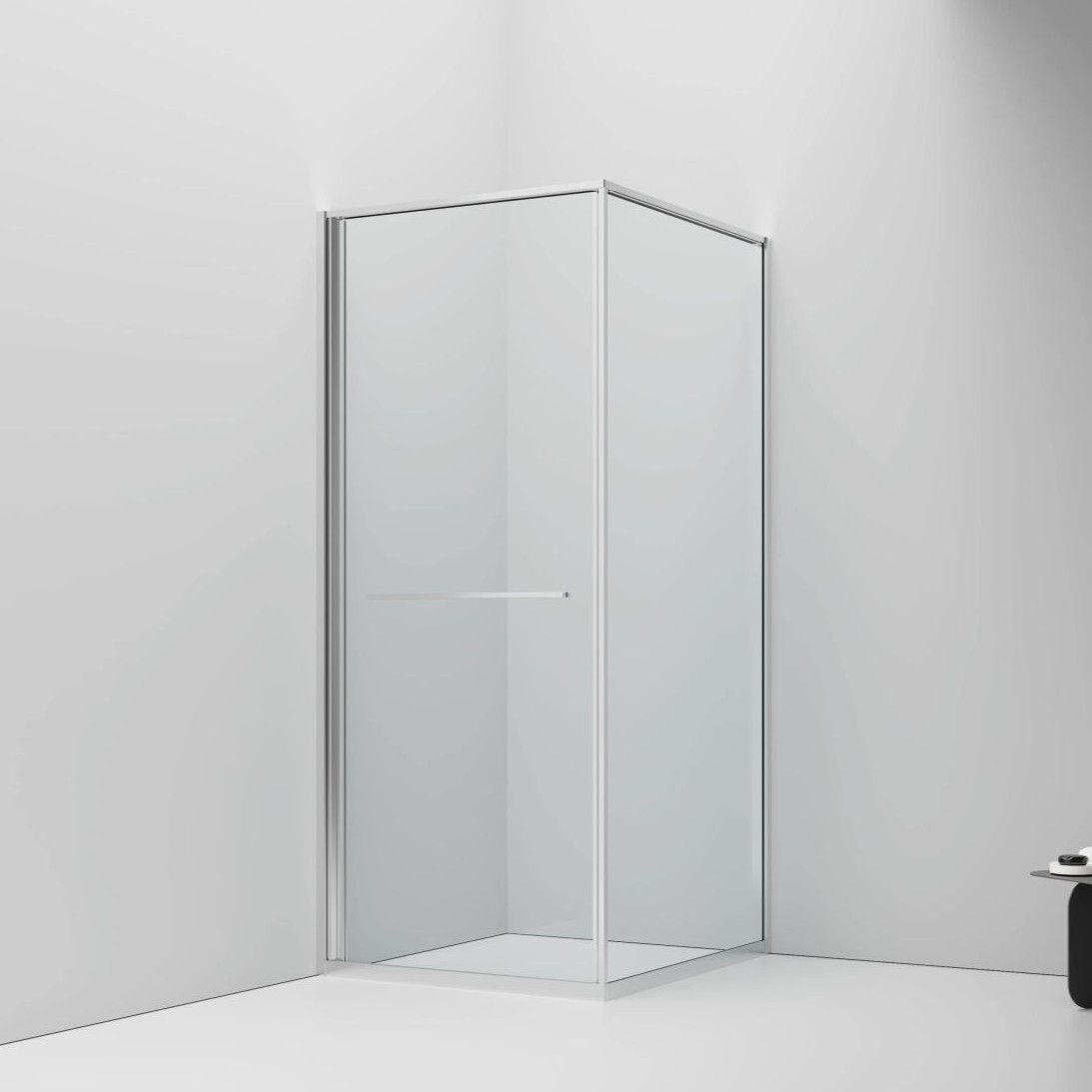 SaniGoods Harper douchecabine met schuifdeur 90x90x200cm chroom