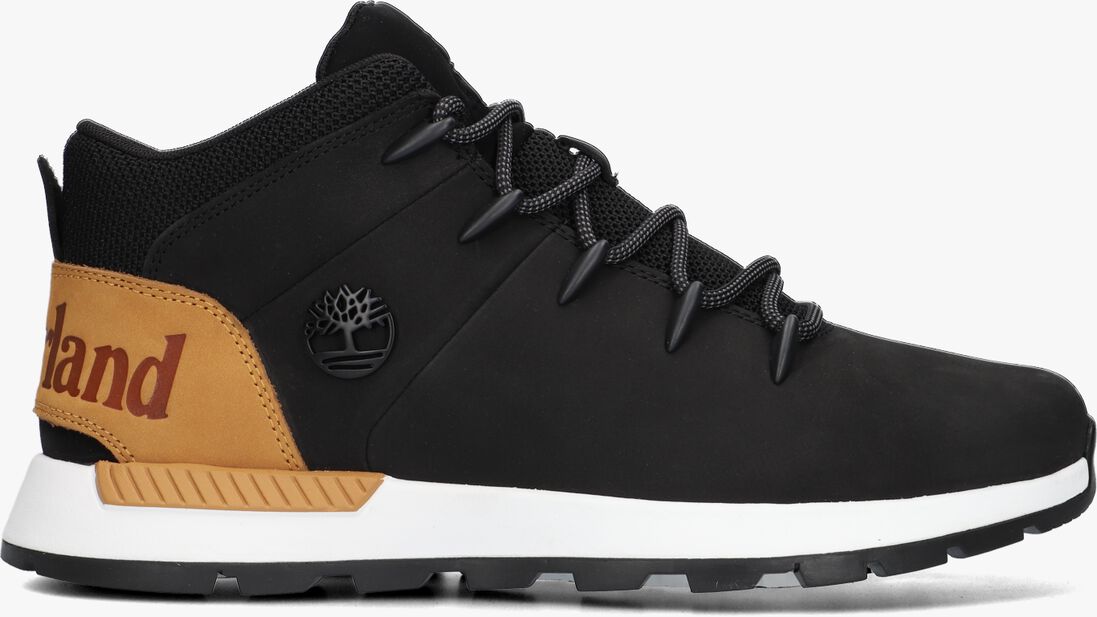 TIMBERLAND zwarte timberland hoge sneaker sprint trekker mid lace m