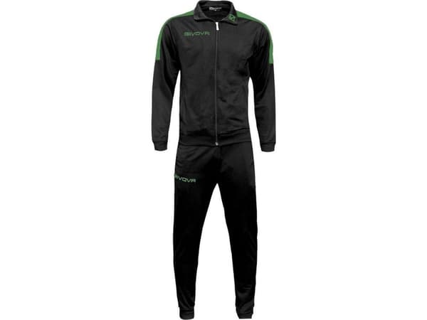 Sportsdress Givova Tuta Revolution svart grønn TR033 1013 (XS)