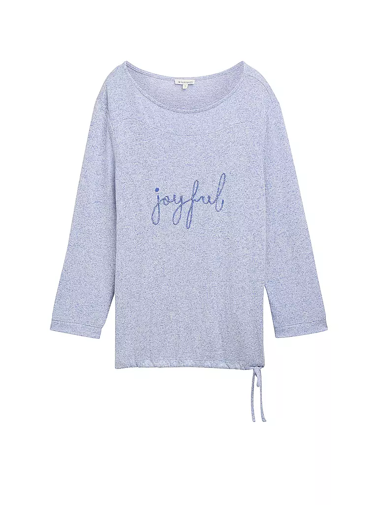 TOM TAILOR Langarmshirt blau