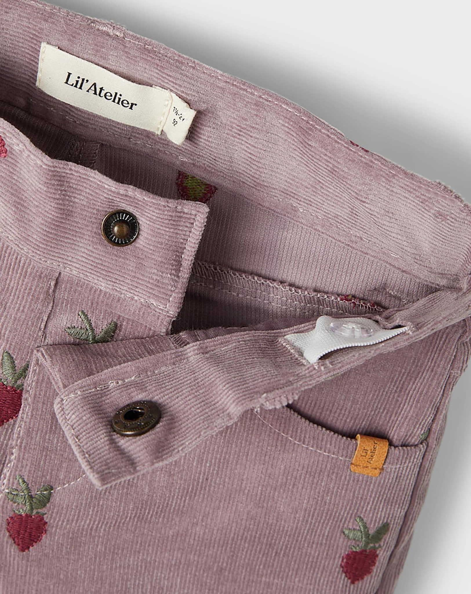 Cordhose NMFBIBI BAGGY AOP in quail
