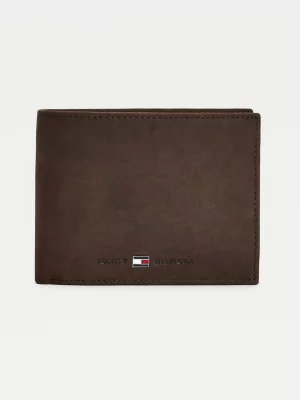 Carteira de couro para cartões de crédito