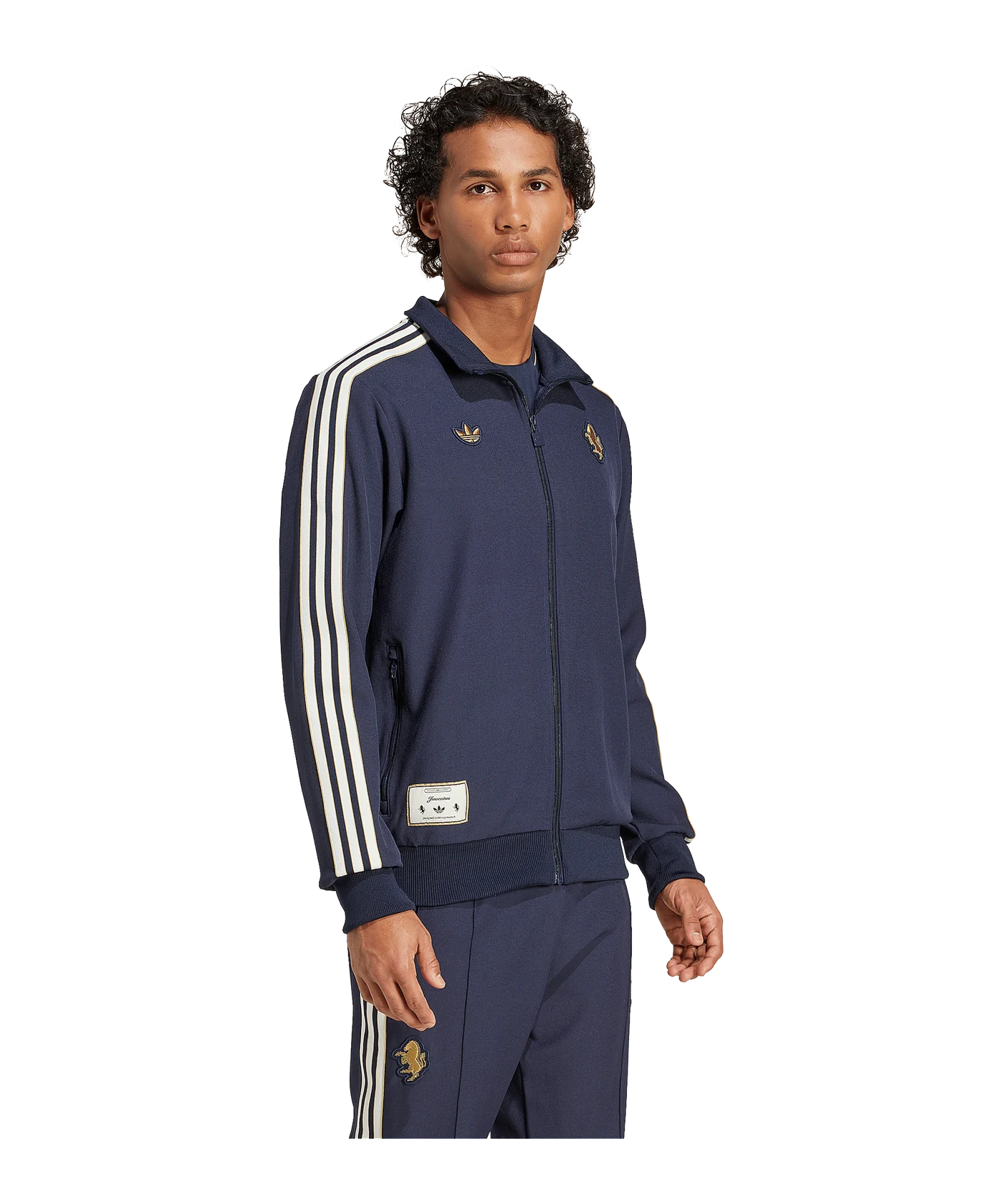 adidas FC Juventus Turin Trainingsjacke Blau
