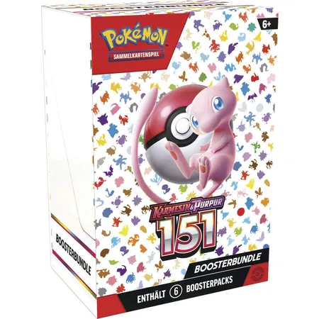 Pokemon Karmesin & Purpur 151 - Boosterbundle