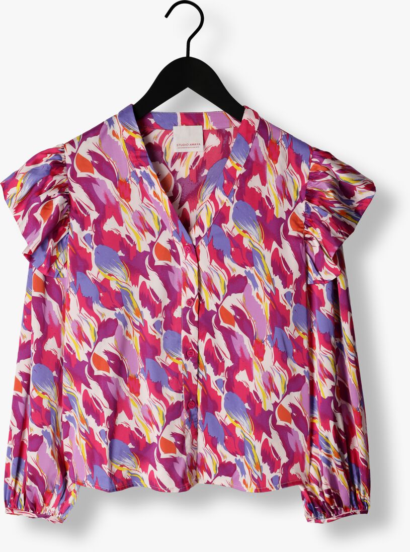 STUDIO AMAYA roze studio amaya blouse philou blouse