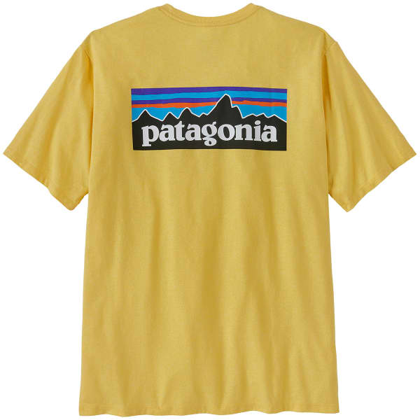 T-shirt PATAGONIA M'S P-6 LOGO RESPONSIBILI-TEE MILLED YELLOW