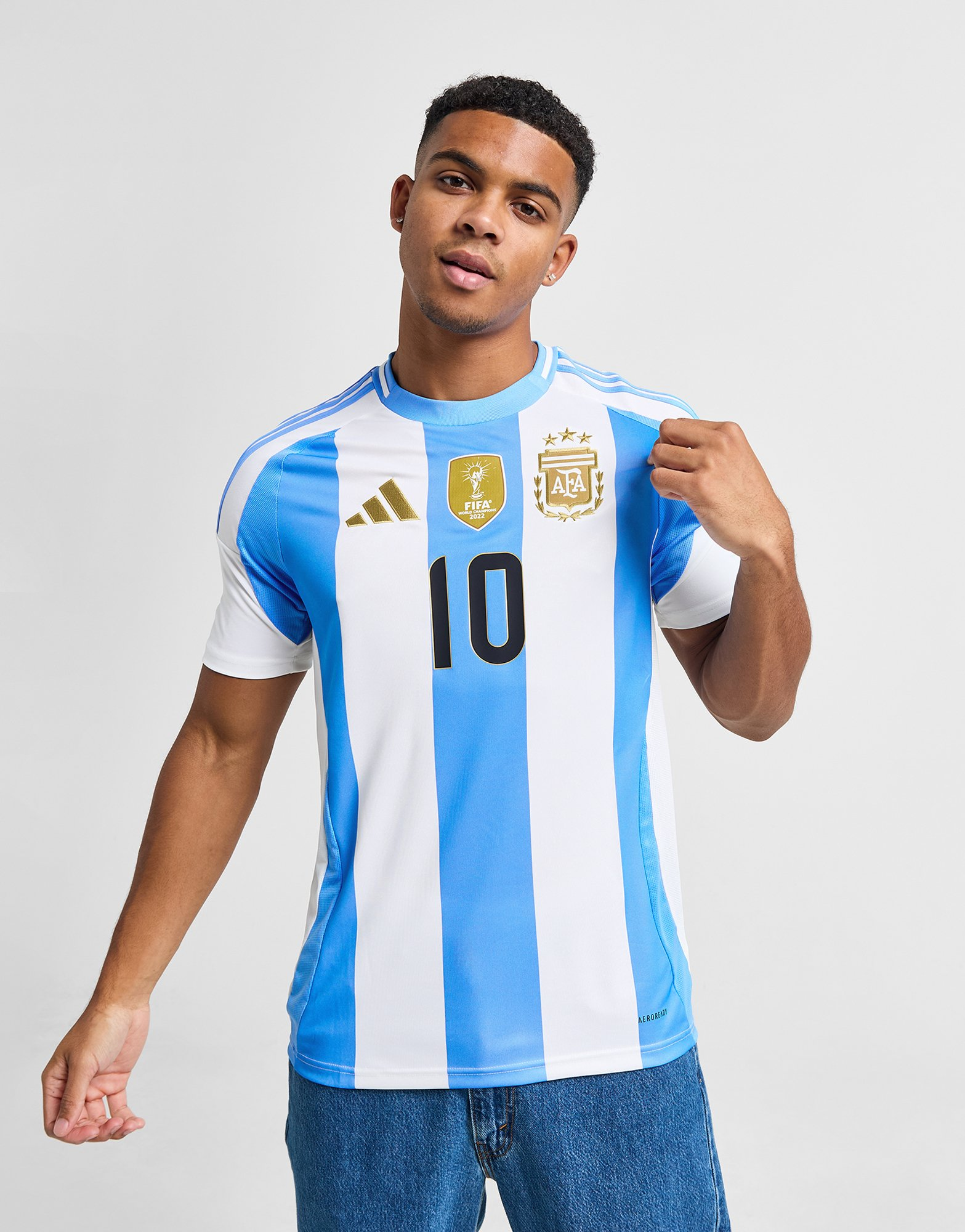 adidas Maillot Argentine 2024/25 Messi #10 Match Domicile Homme