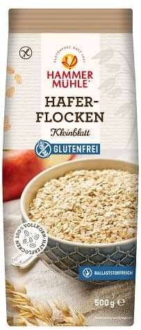 Hammermühle Haferflocken Kleinblatt glutenfrei