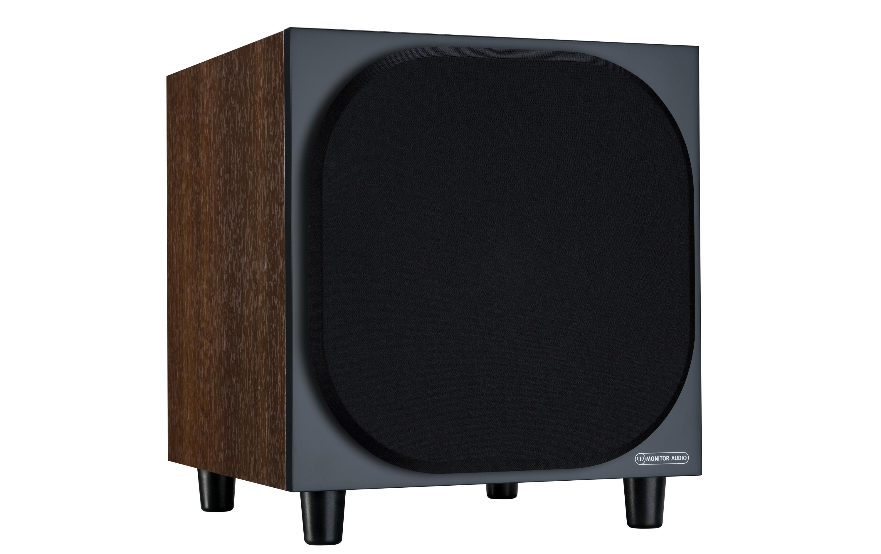 Subwoofer Bronze W10 Schwarze Walnus<br>Erleben Sie tiefe und differenzierte Bässe