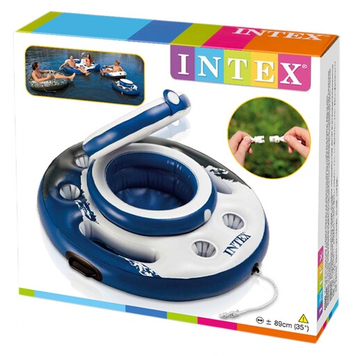 Caixa térmica inflável Intex Mega Chill, linha River Run - Diâmetro 89 cm