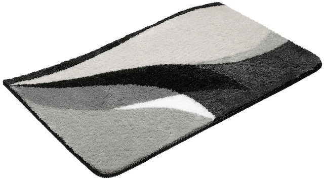 my home Badematte »Magnus, Badvorleger, Badezimmer Teppich« mehrfarbig, Badteppich, Badematten auch als 2 teiliges Set & rund