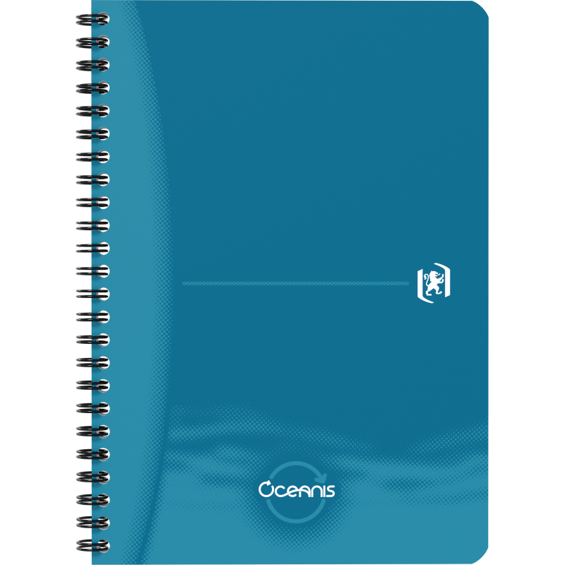 Cahier Oxford Oceanis Integrale 148X210 180P Optik P. Q5/5+Tag Polypro Assorti