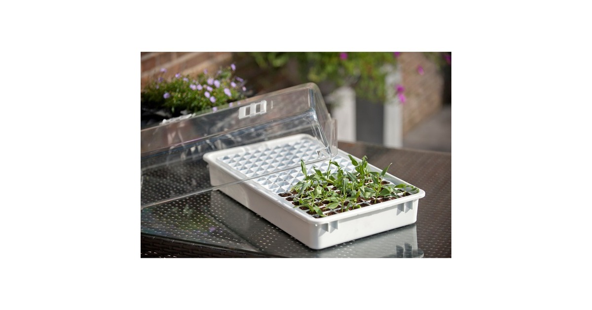 NatureMini-kweekkasset met capillaire mat  (Wit)