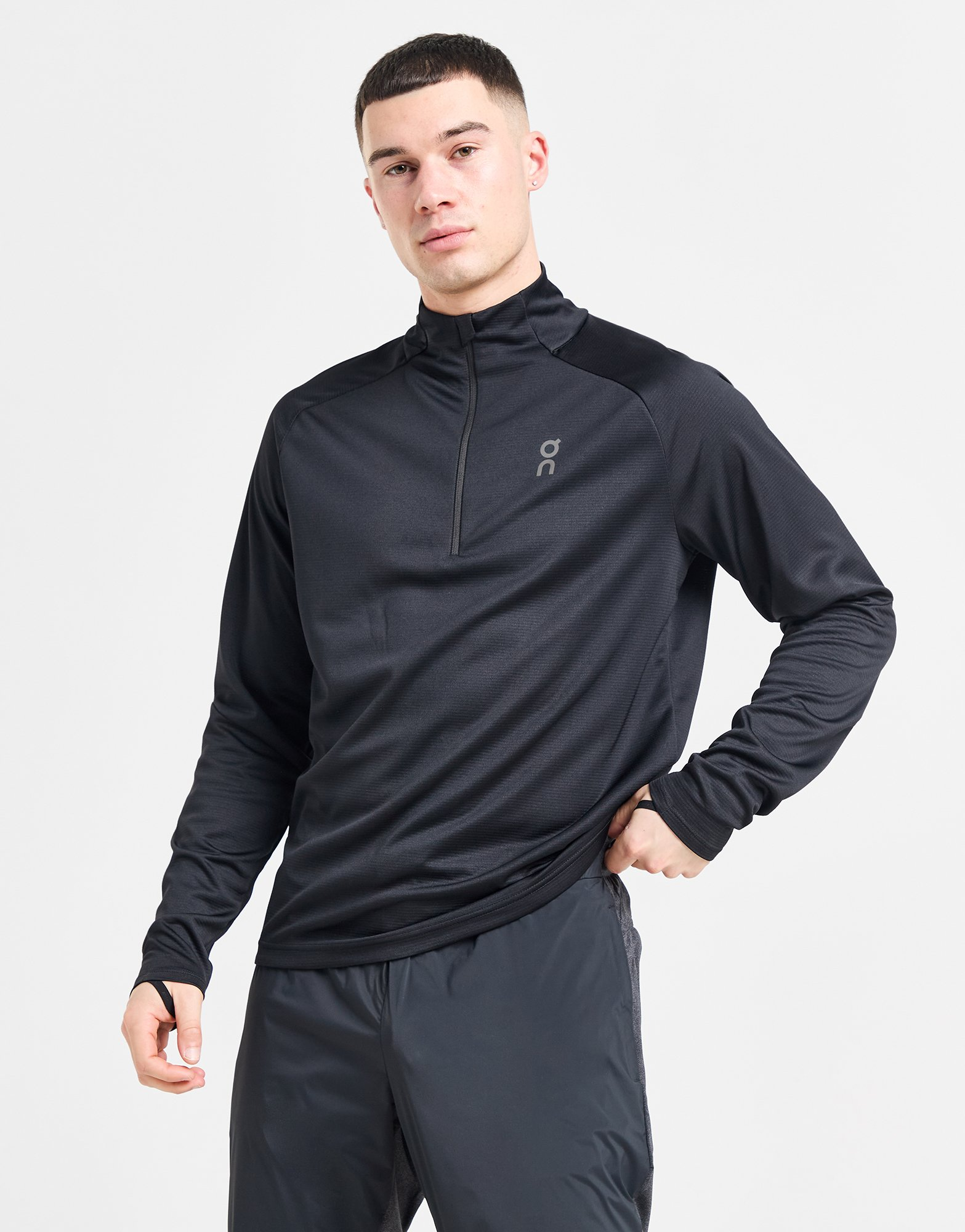 On Running Haut Zippé Climate Homme