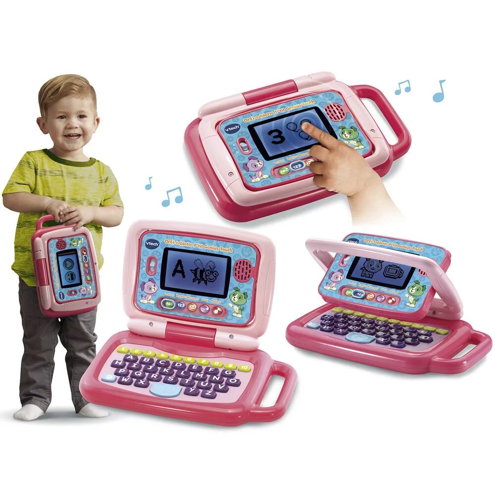 ORDI-TABLETTE P'TIT GENIUS TOUCH MAUVE