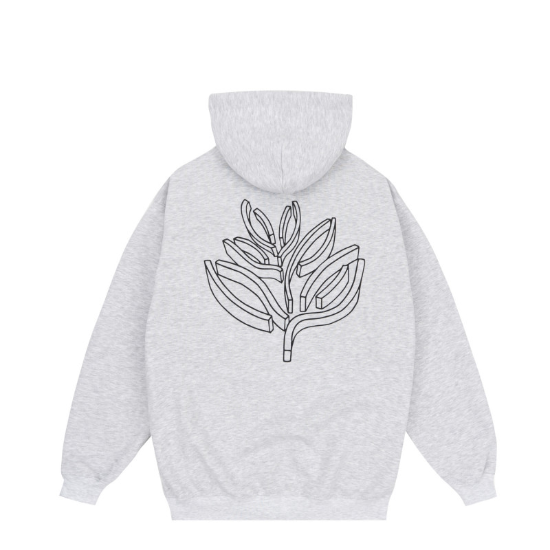 SWEAT À CAPUCHE BRUTALISTA - CENDRE