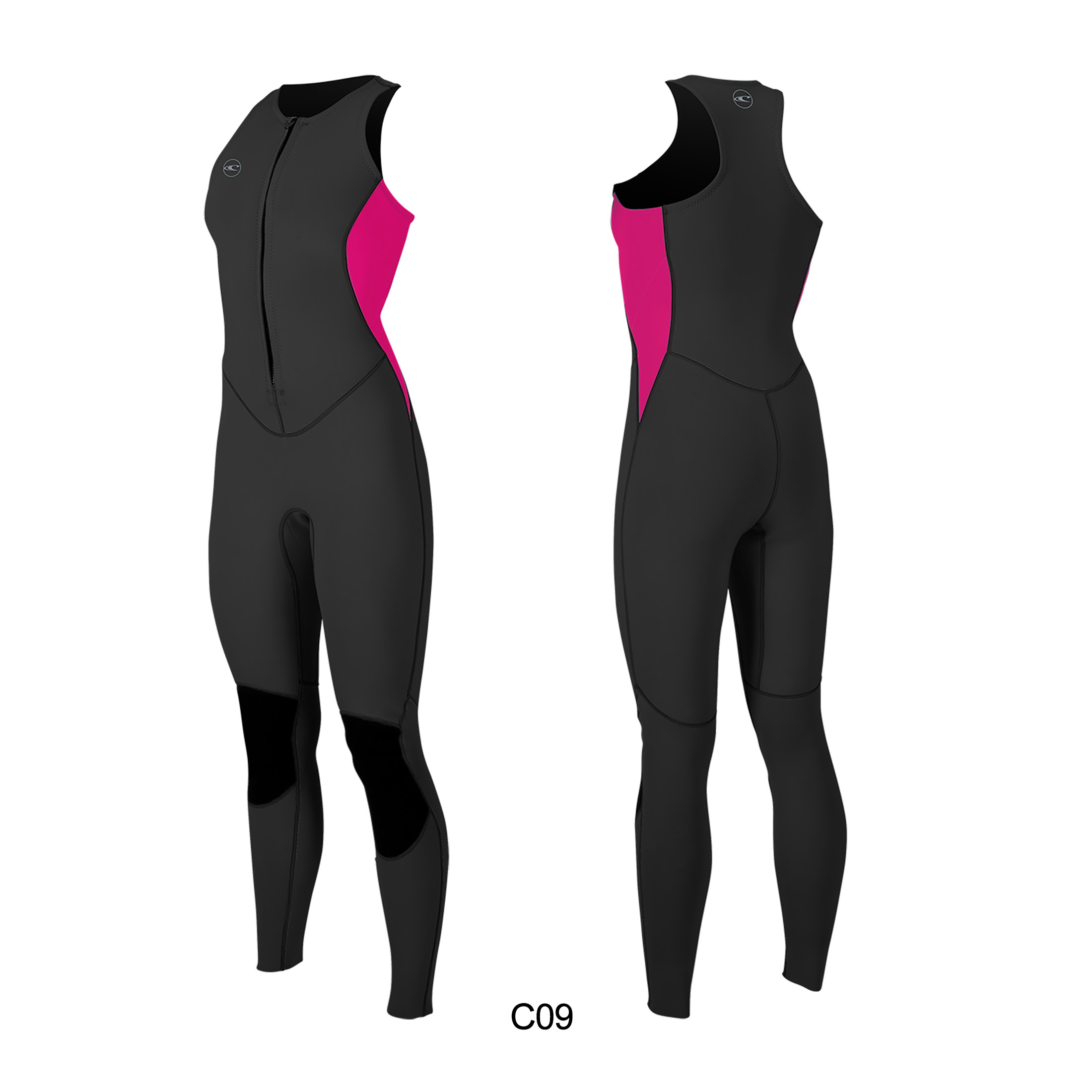 O'Neill Wms Reactor-2 1.5mm Sleeveless Full - Long John BLK/Berry/Blk