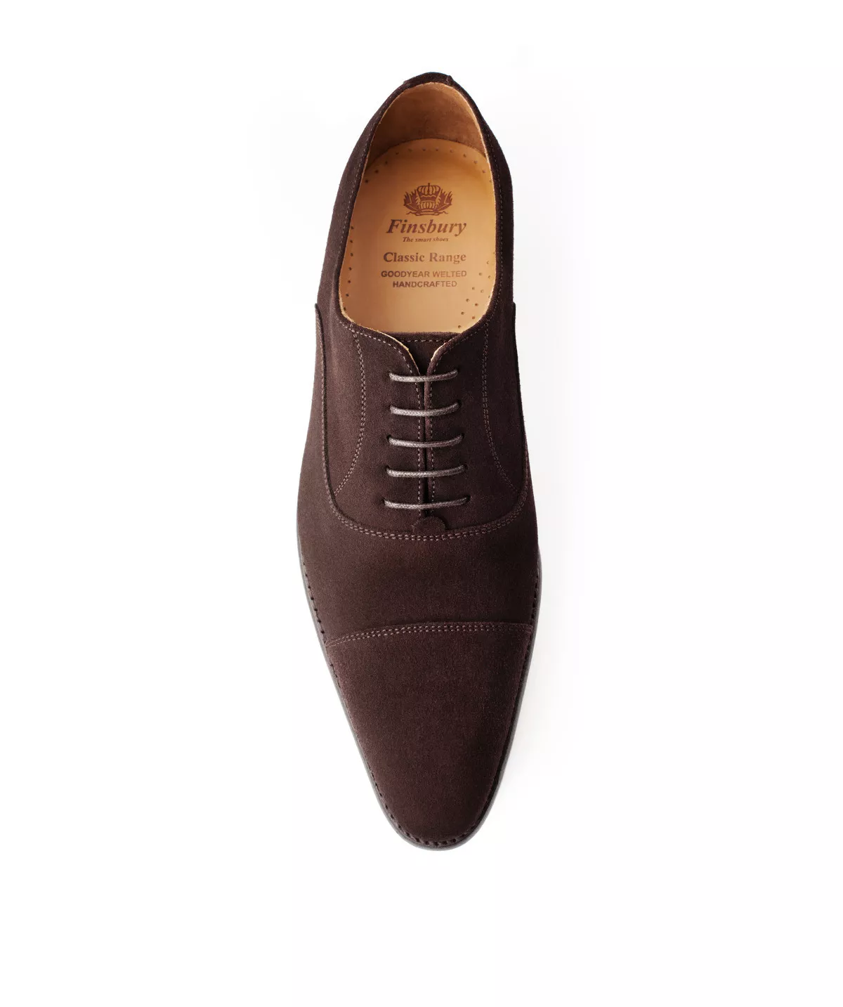 Richelieu CONSUL Veau Velours Marron