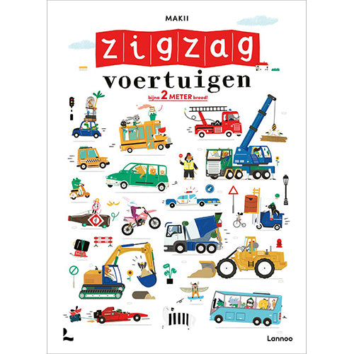 Uitgeverij lannoo zigzag voertuigen