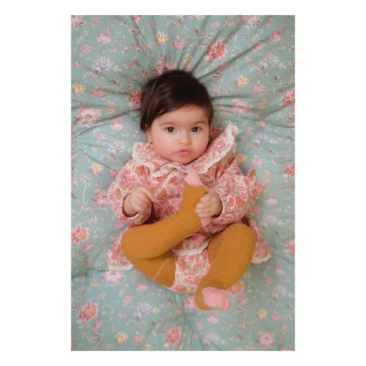 Louise Misha Robe Body Gaze de Coton Bio India | Rose pâle