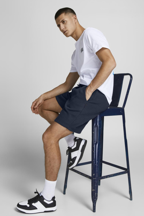 Jack & Jones blauwe heren korte broek