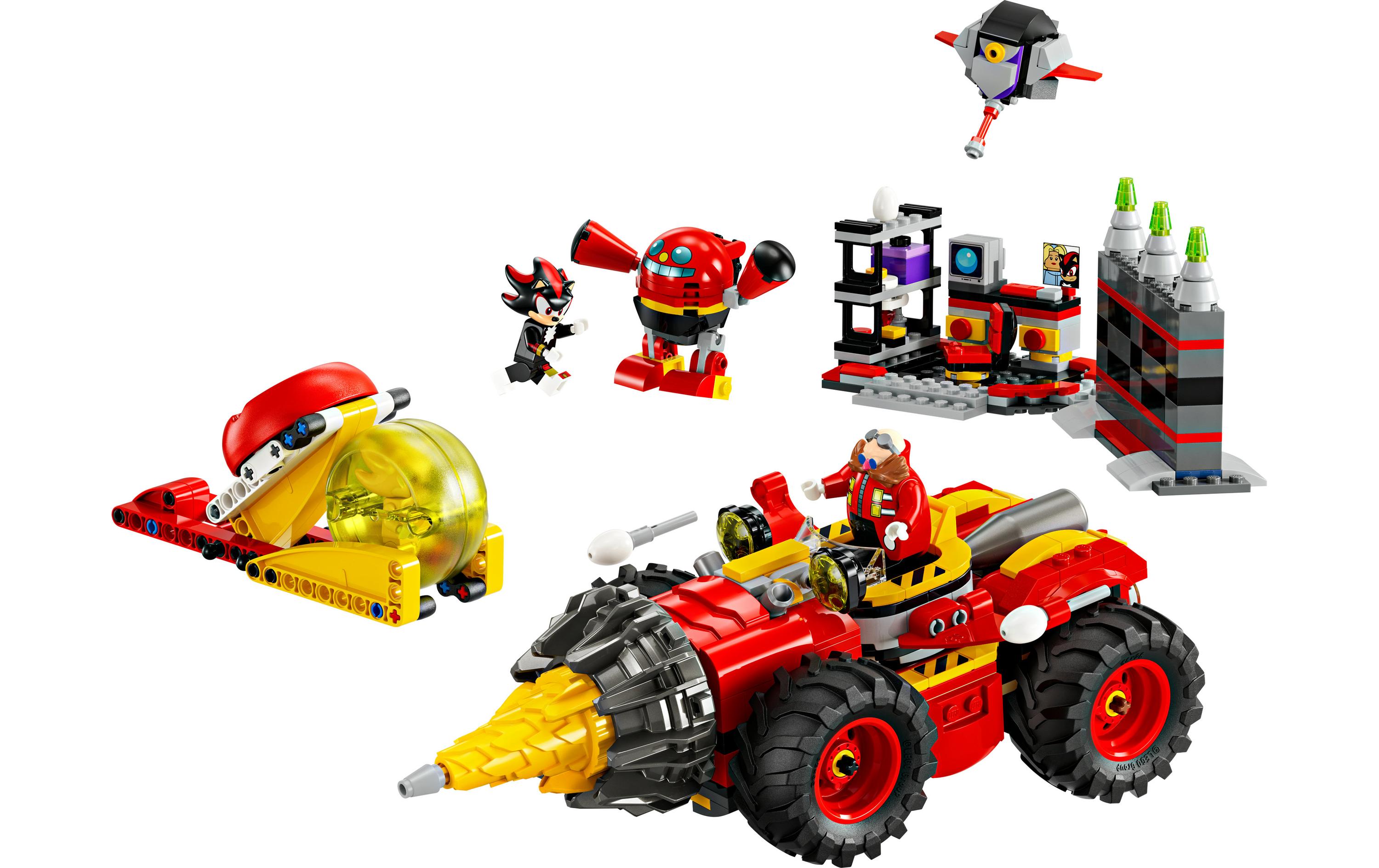 Sonic Super Sonic vs. Egg Drillster 76999LEGO Sonic Bauspielzeug ein tolles Geschenkset für Gamer