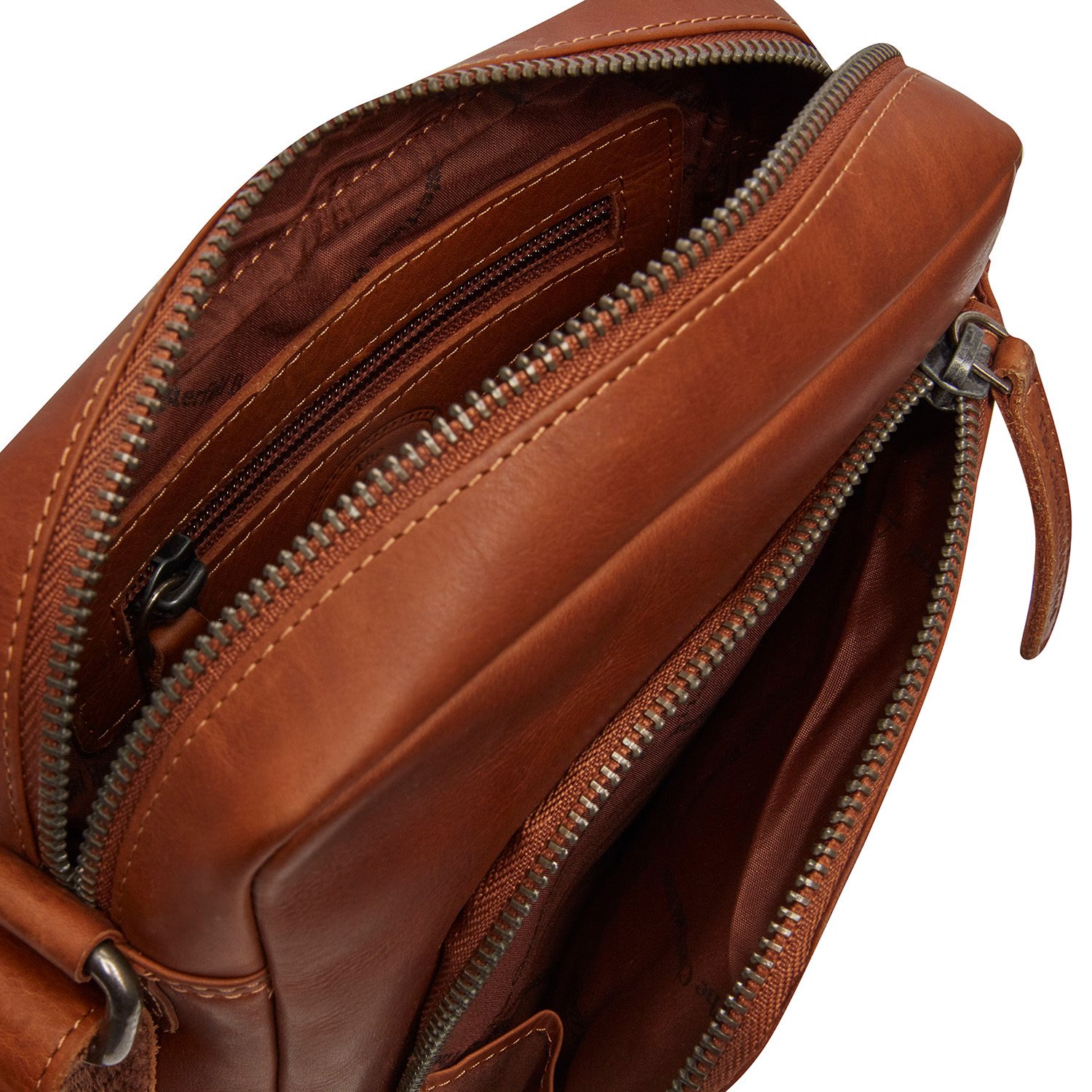 The Chesterfield Brand Timor Schoudertas cognac